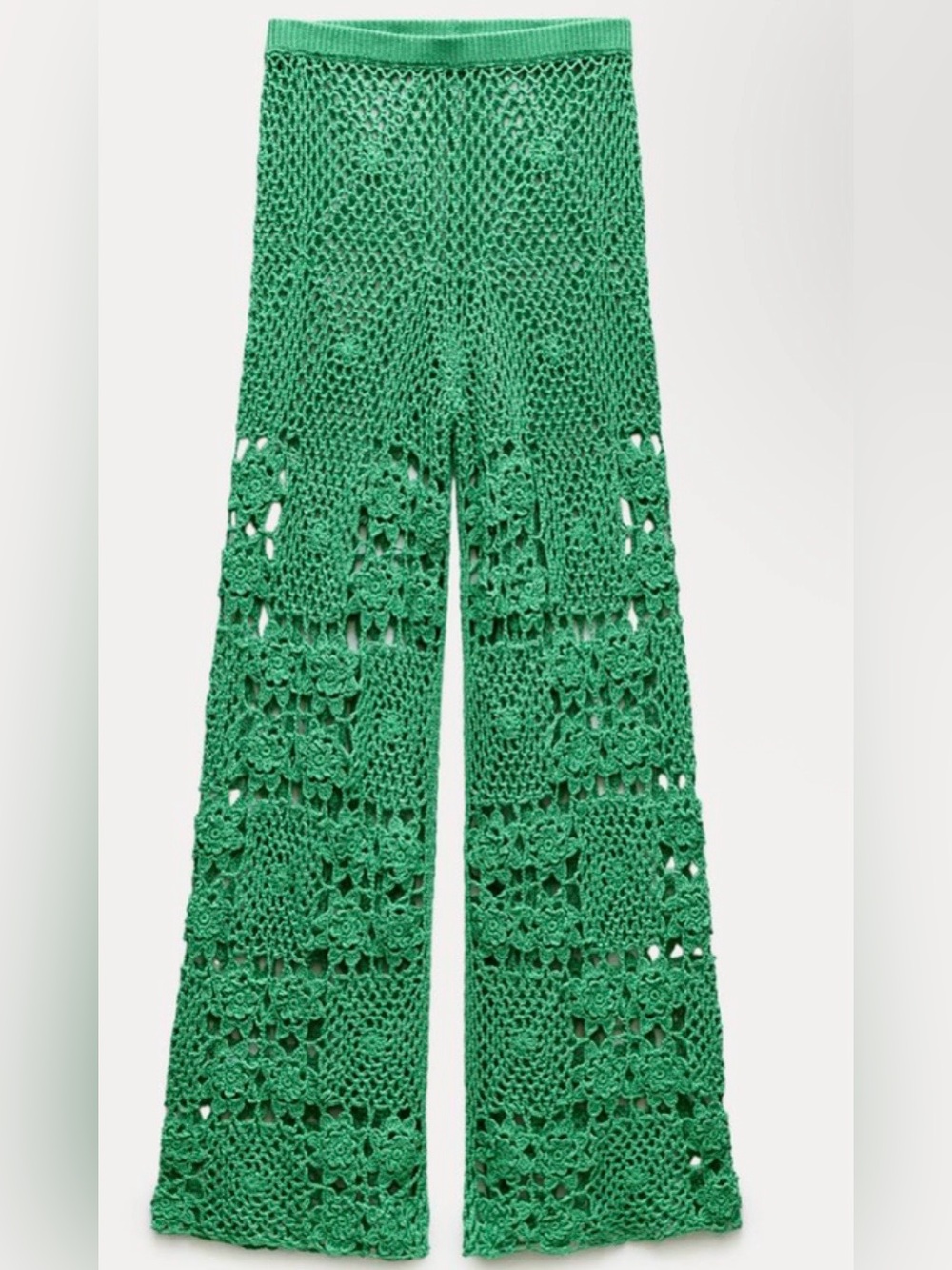 Zara Crochet/Knit Pants